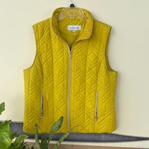 Black Rivet Bright Yellow Outerwear